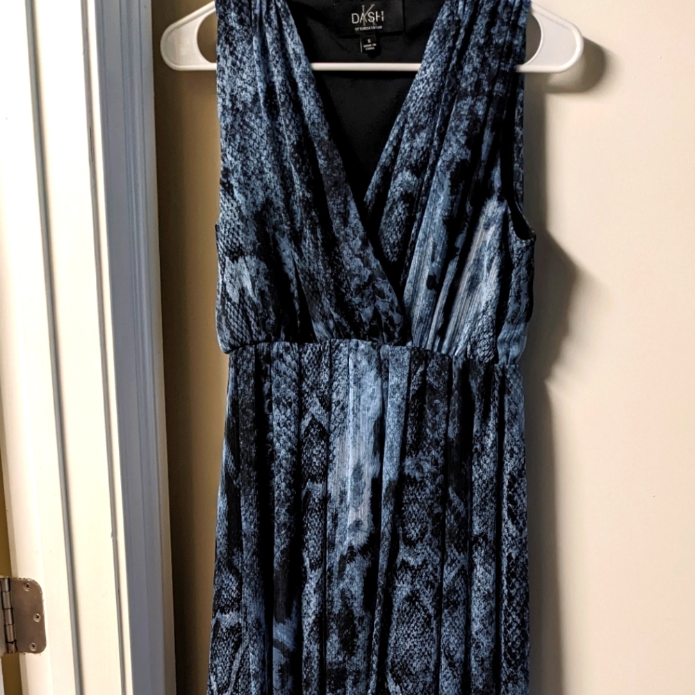 Snake print maxi dress by Dash- Kardashian